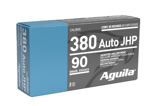 AGUILA 380ACP 90GR JHP 50 - Carry a Big Stick Sale